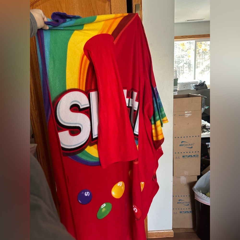 Snuggie Skittles Blanket